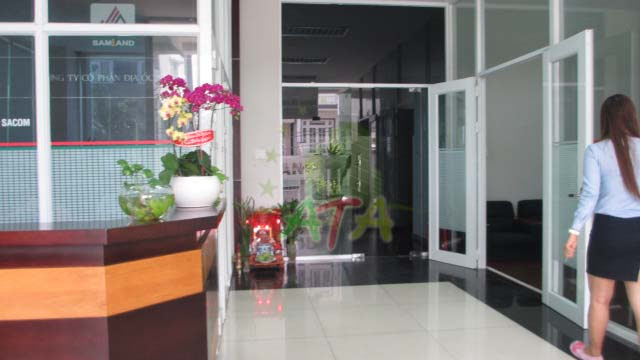 văn phòng cho thuê quận Bình Thạnh, Samland building đường D1, office for lease in ho chi minh city, binh thanh district, d1 street